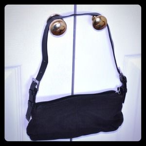 Black tiny evening bag